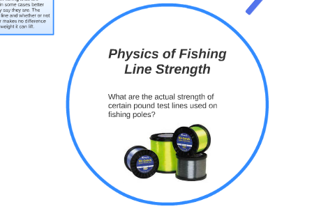 Physics of Fishing Line Strength by Matthew Hodgson on Prezi