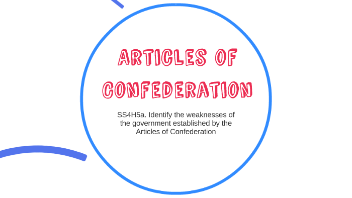 articles of confederation перевод