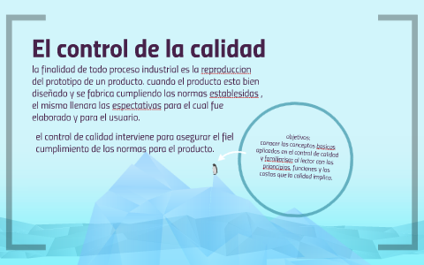 El control de la calidad by melina ramirez on Prezi