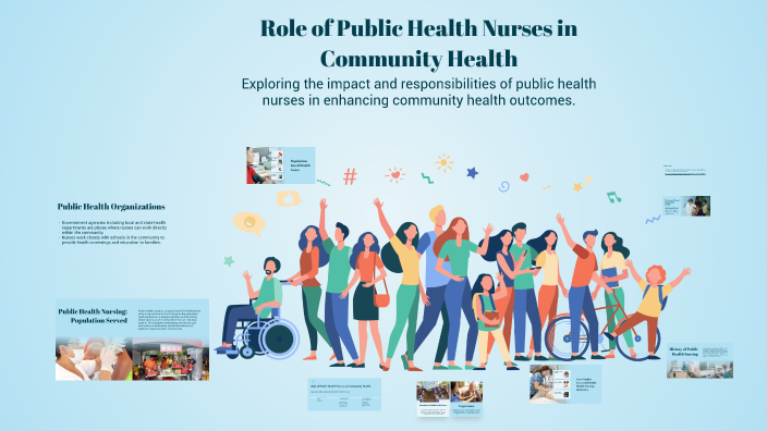 Role of Public Health Nurses in Community Health by Bethany Addy on Prezi