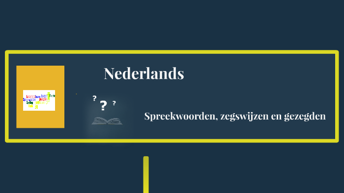 Nederlands: Spreekwoorden, Zegswijzen En Gezegden By Nita Westerbeeke ...