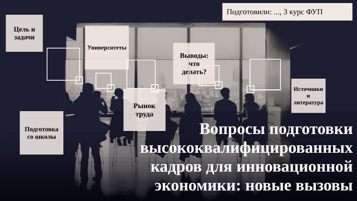Подготовка кадров by ФУП ТретийКурс on Prezi