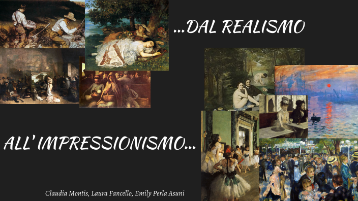 Arte Realismo e Impressionismo by Claudia Montis on Prezi