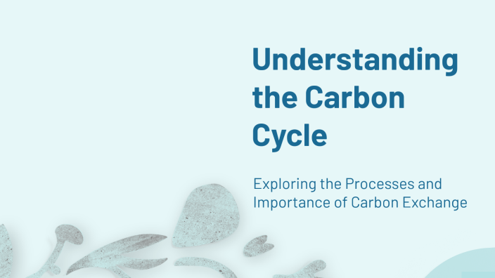 Understanding the Carbon Cycle by roshan rajasekaran on Prezi