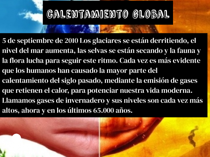 calentamiento global by Angel Cruz Adolfo Zuniga on Prezi