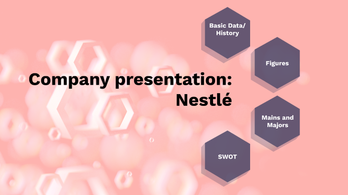 business presentation on nestle