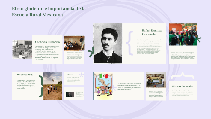 El surgimiento e importancia de la Escuela Rural Mexicana by Arii ...