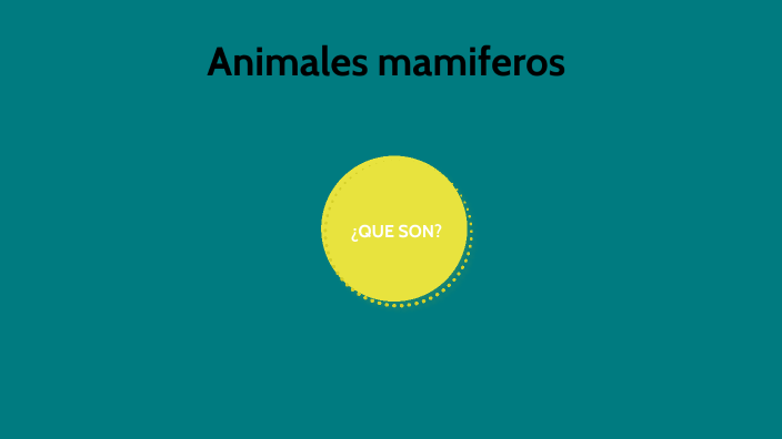 animales mamíferos by Carmen Corral Vega