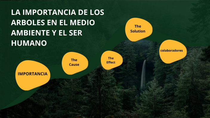 LA IMPORTANCIA DE LOS ARBOLES EN EL MEDIO AMBIENTE Y EL SER HUMANO by ...