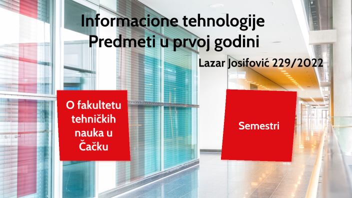 Prezentacija by Лазар Јосифовић on Prezi