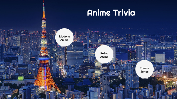 Anime Trivia By Britnee Claxton
