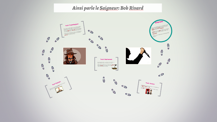 Ainsi Parle Le Saigneur: Bob Rivard by Paul Lajoie on Prezi