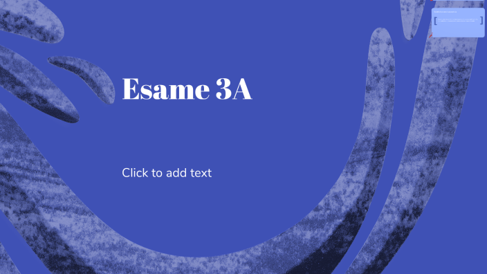 Esame 3A by alice on Prezi