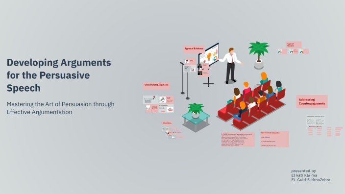 Developing Arguments for the Persuasive Speech by Karima El kati on Prezi