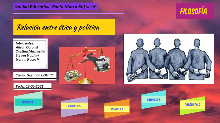 RELACIÓN ENTRE ÉTICA Y POLÍTICA by Ivanna Rubio on Prezi