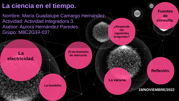 La ciencia en el tiempo by Maria Guadalupe Camargo Hernandez on Prezi