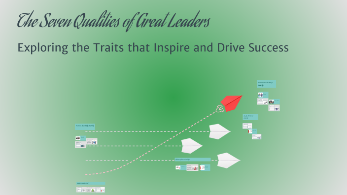 The Seven Qualities of Great Leaders by daniel McGee on Prezi