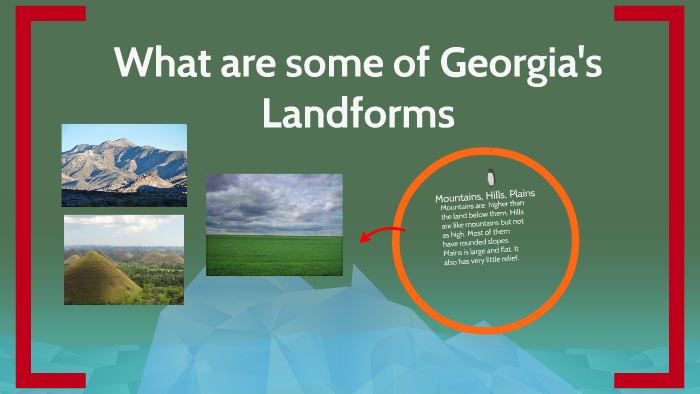 What Are Some Of Georgias Landforms By Myles Taylor 8794