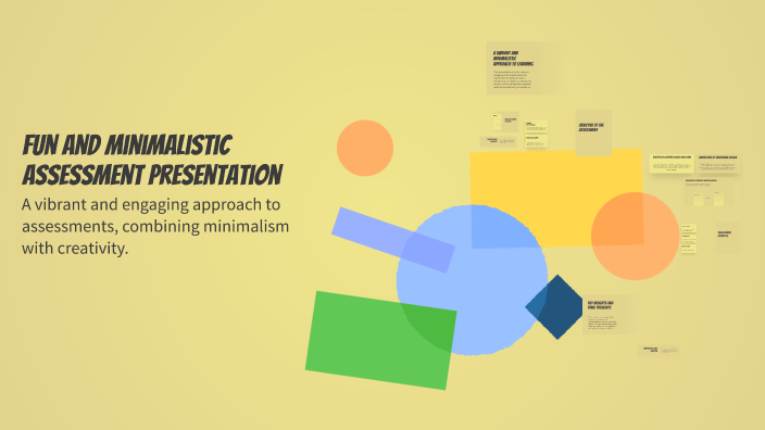 Fun and Minimalistic Assessment Presentation by camila colon on Prezi