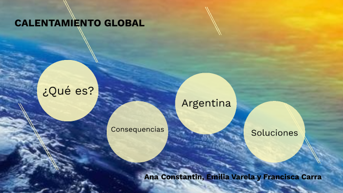 CALENTAMIENTO GLOBAL by anac c on Prezi