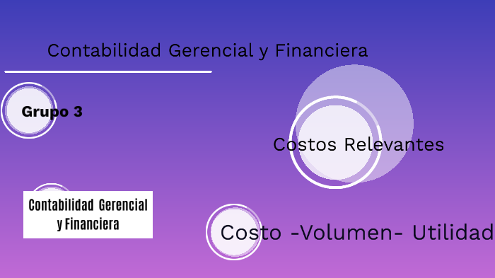 CONTABILIDAD GERENCIAL by Anita Cardenas on Prezi