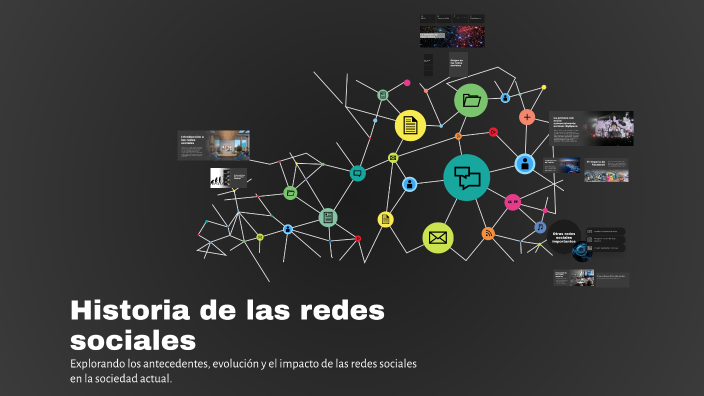 Historia de las redes sociales by VIANEY PABLO on Prezi