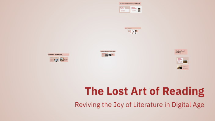 The Lost Art of Reading by z k on Prezi