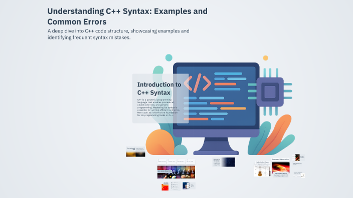 Understanding C++ Syntax: Examples and Common Errors by Abdullah Haq on ...