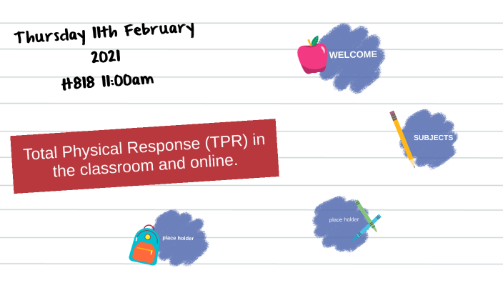 Total Physical Response (TPR) in learning in school and online. and ...