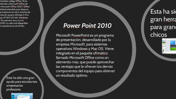 Power Ponint 2010 by mirko lopez on Prezi Next