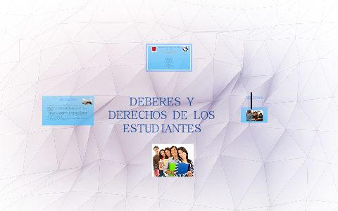 DEBERES Y DERECHOS DE LOS ESTUDIANTES By MARISOL PEREZ