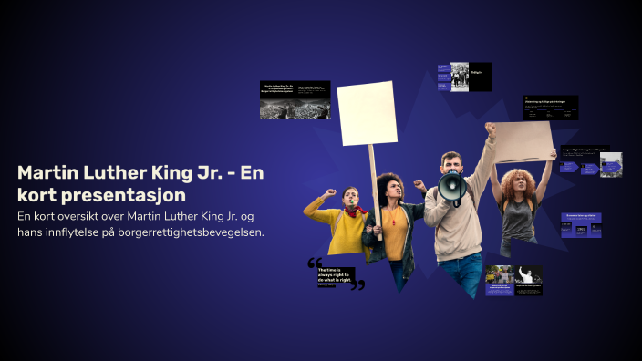 Martin Luther King Jr. - En kort presentasjon by astrid corlin on Prezi