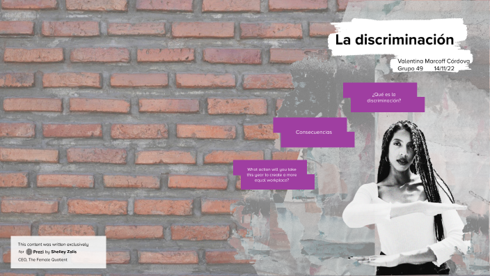 Discriminación NTIC by Valentina Marcoff on Prezi