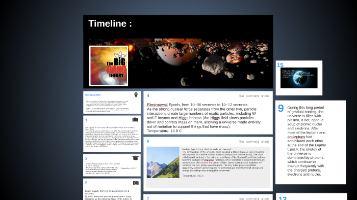 Big Bang Theory Timeline by Ky Agana on Prezi