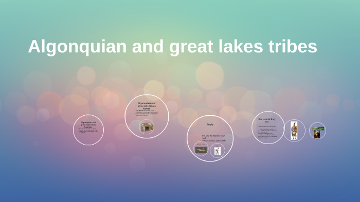 Algonquian And Great Lakes Tribe By EH Hendrickson