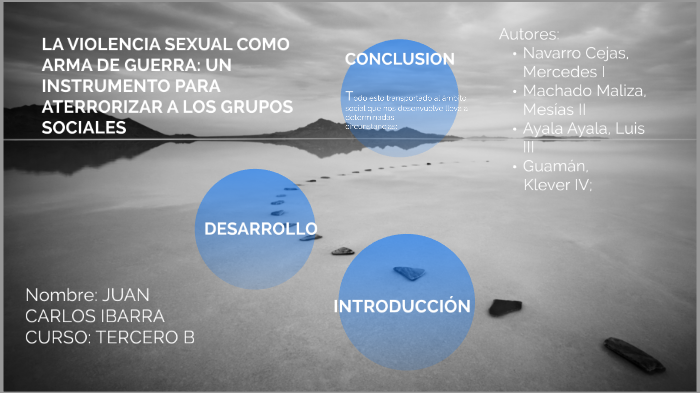 LA VIOLENCIA SEXUAL COMO ARMA DE GUERRA: UN INSTRUMENTO PARA ...
