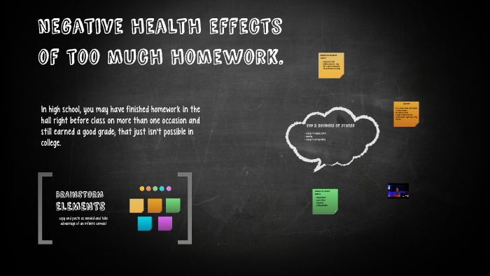 homework is harmful to health