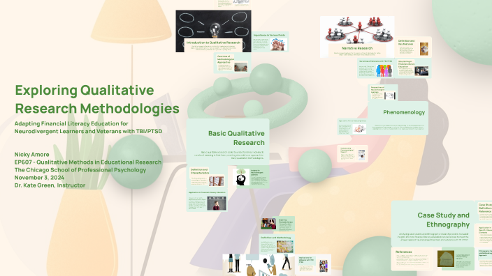 Exploring Qualitative Research Methodologies by Nicky Amore on Prezi