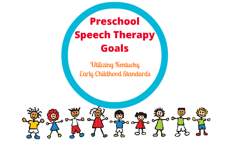 speech goals therapy preschool