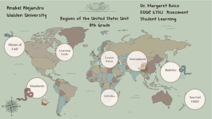 Regions of the United States Unit by Anabel Alejandro on Prezi