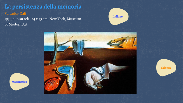 La persistenza della memoria by MARGHERITA FANTINI on Prezi