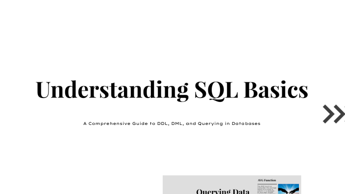 Understanding SQL Basics by Java Dev on Prezi