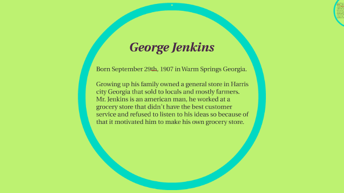 George W. Jenkins Essays