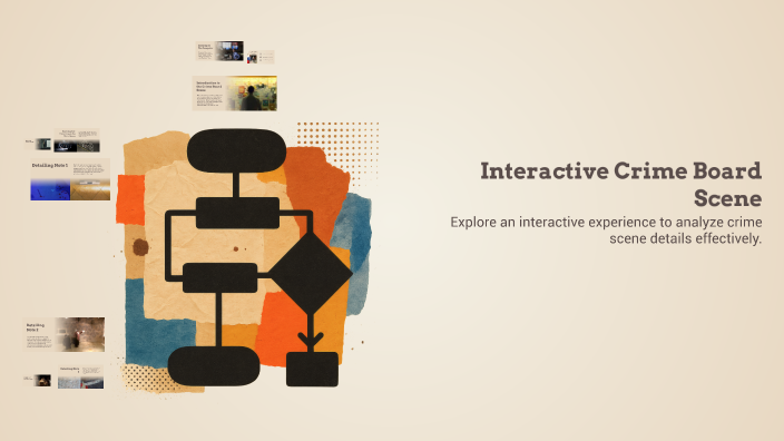 Interactive Crime Board Scene by Azra McKilligan on Prezi