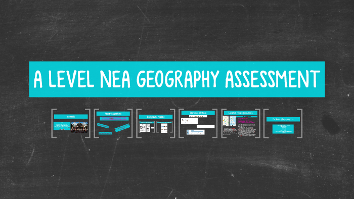 literature review nea geography