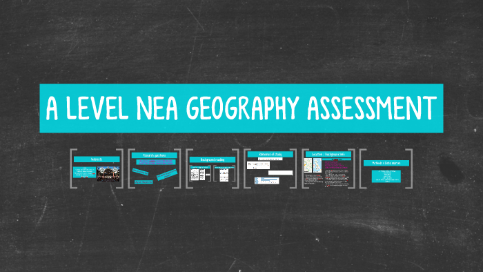 literature review geography nea