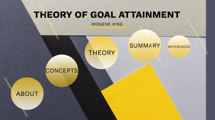 imogene king goal attainment theory