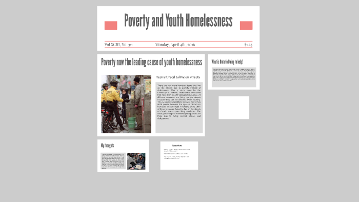 Poverty and youth homelessness by Jaden Alberto on Prezi