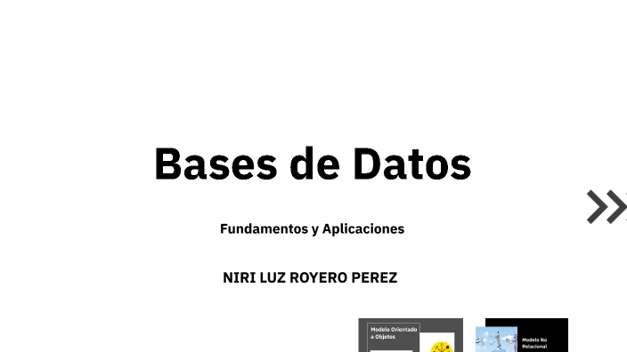 Bases de Datos by Jean Navarro on Prezi