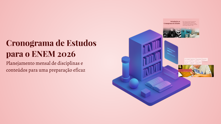 Cronograma de Estudos para o ENEM 2026 by Julia Garibaldi on Prezi